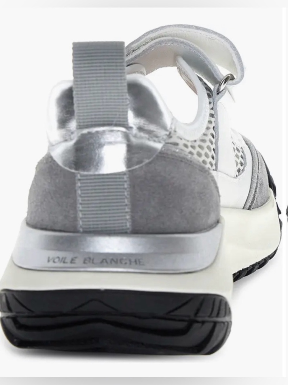 NWT VOILE BLANCHE Club Act Babe Mary Jane Sneaker in Lead Grey - Picture 5 of 16